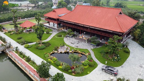 Sân Vườn Biệt Thự Đẳng Cấp Tại Thái Nguyên (Phần 2)