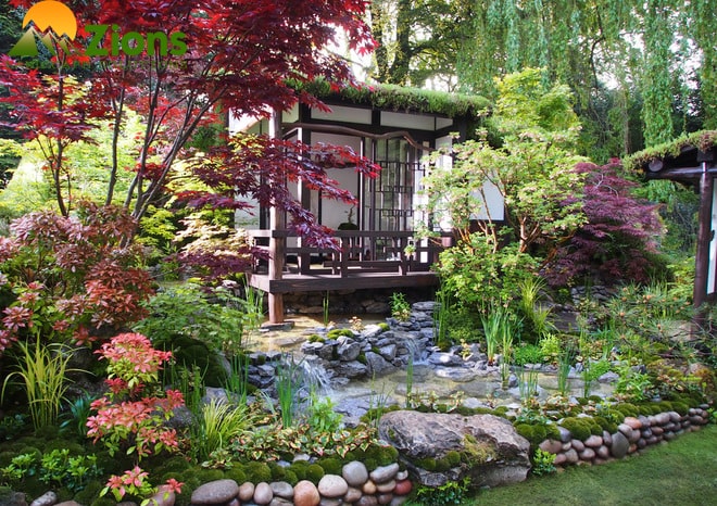 Thi công vườn Nhật - vườn trà đạo