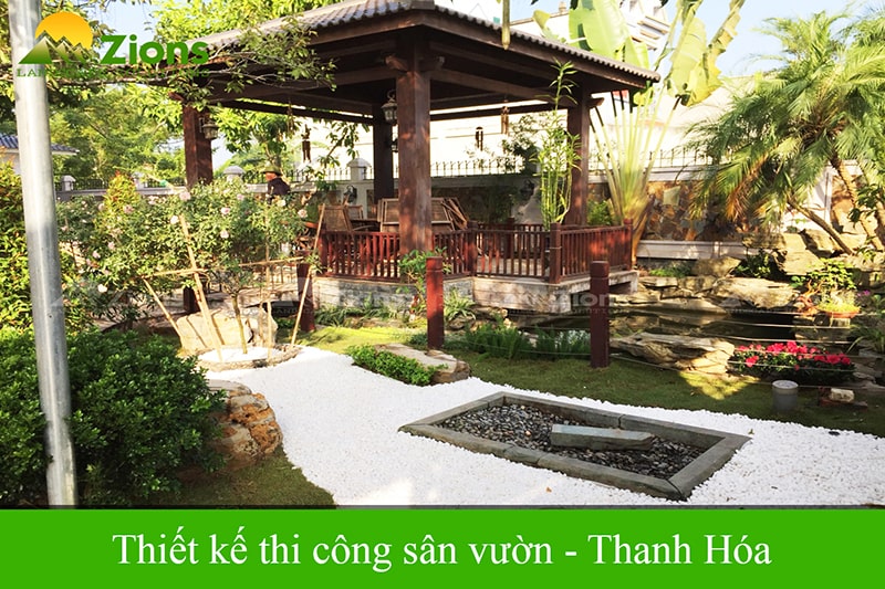 Sân vườn Thanh Hóa