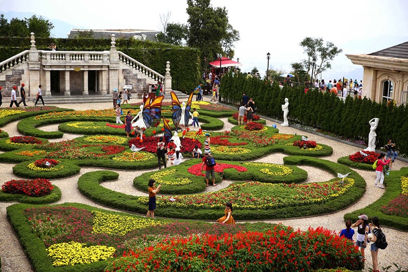 Vườn hoa le Jardin D'Amour Bà Nà Hill