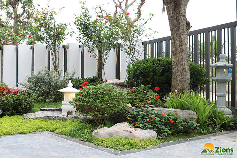 Thiết kế thi công sân vườn tại KĐT ven sông Lạch Tray - Hải Phòng